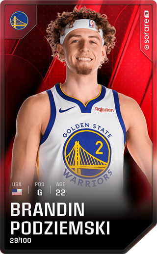 Brandin Podziemski - rare