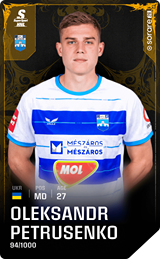 Oleksandr Petrusenko - limited