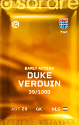 Duke Verduin - limited