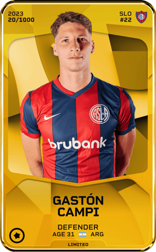 Gastón Campi - limited