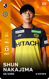 Shun Nakajima - limited