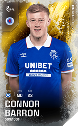 Connor Barron - limited