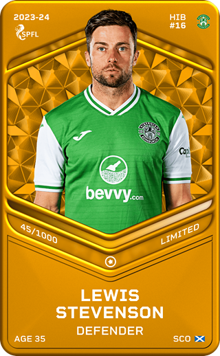 Lewis Stevenson - limited