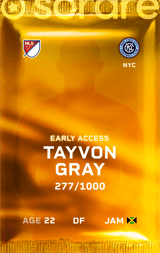 Tayvon Gray - limited