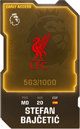 Stefan Bajčetić - limited