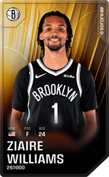 Ziaire Williams - limited