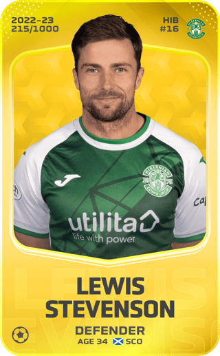 Lewis Stevenson - limited