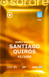 Santiago Quirós - limited