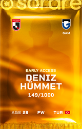 Deniz Hümmet - limited