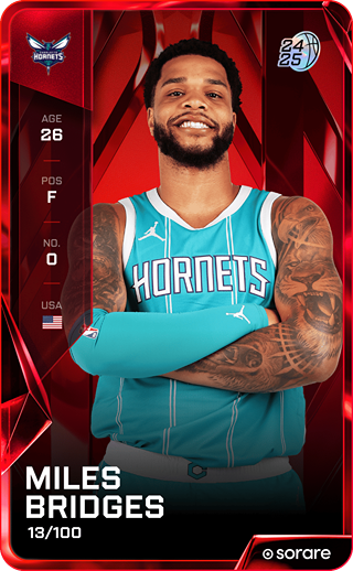 Miles Bridges - rare