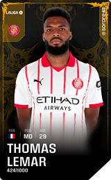 Thomas Lemar - limited