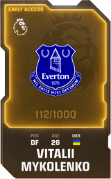 Vitalii Mykolenko - limited