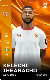 Kelechi Iheanacho - limited