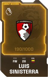 Luis Sinisterra - limited