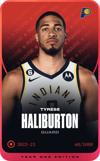 Tyrese Haliburton - rare