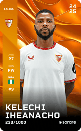 Kelechi Iheanacho - limited