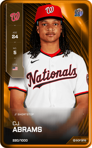 CJ Abrams - limited