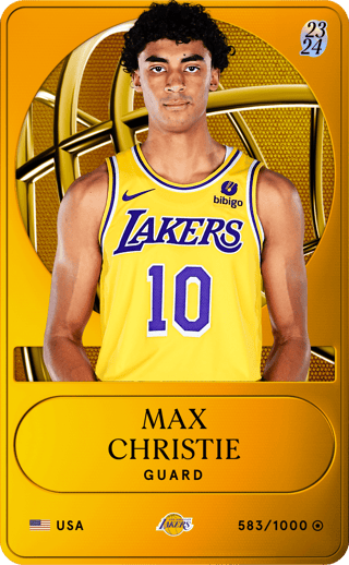 Max Christie - limited