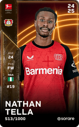 Nathan Tella - limited