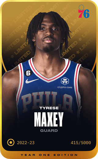 Tyrese Maxey - limited