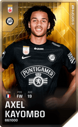 Axel Kayombo - limited