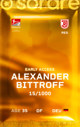 Alexander Bittroff - limited