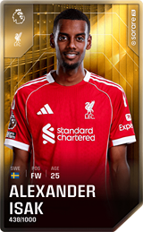 Alexander Isak - limited