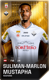 Marlon Mustapha - limited