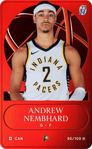 Andrew Nembhard - rare