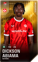 Dickson Abiama - limited