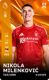 Nikola Milenković - limited