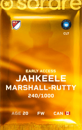 Jahkeele Marshall-Rutty - limited