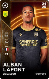 Alban Lafont - limited