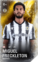 Miguel Freckleton - limited