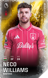 Neco Williams - limited