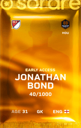 Jonathan Bond - limited