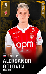 Aleksandr Golovin - limited