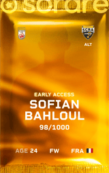 Sofian Bahloul - limited