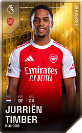 Jurriën Timber - limited