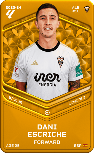 Dani Escriche - limited