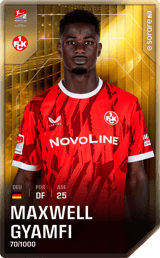 Maxwell Gyamfi - limited