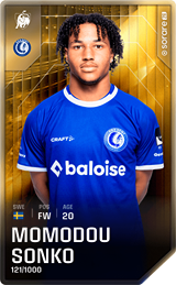 Momodou Sonko - limited