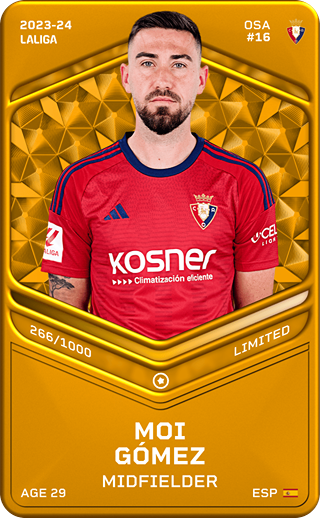 Moi Gómez - limited