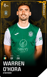 Warren O'Hora - limited