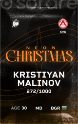 Kristiyan Malinov - limited