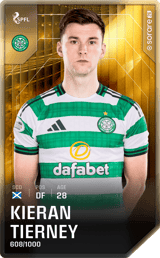Kieran Tierney - limited