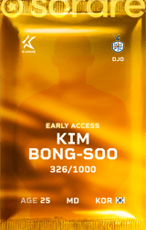 Kim Bong-Soo - limited