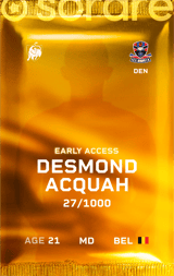 Desmond Acquah - limited