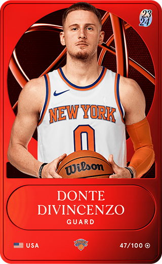 Donte DiVincenzo - rare