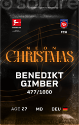 Benedikt Gimber - limited